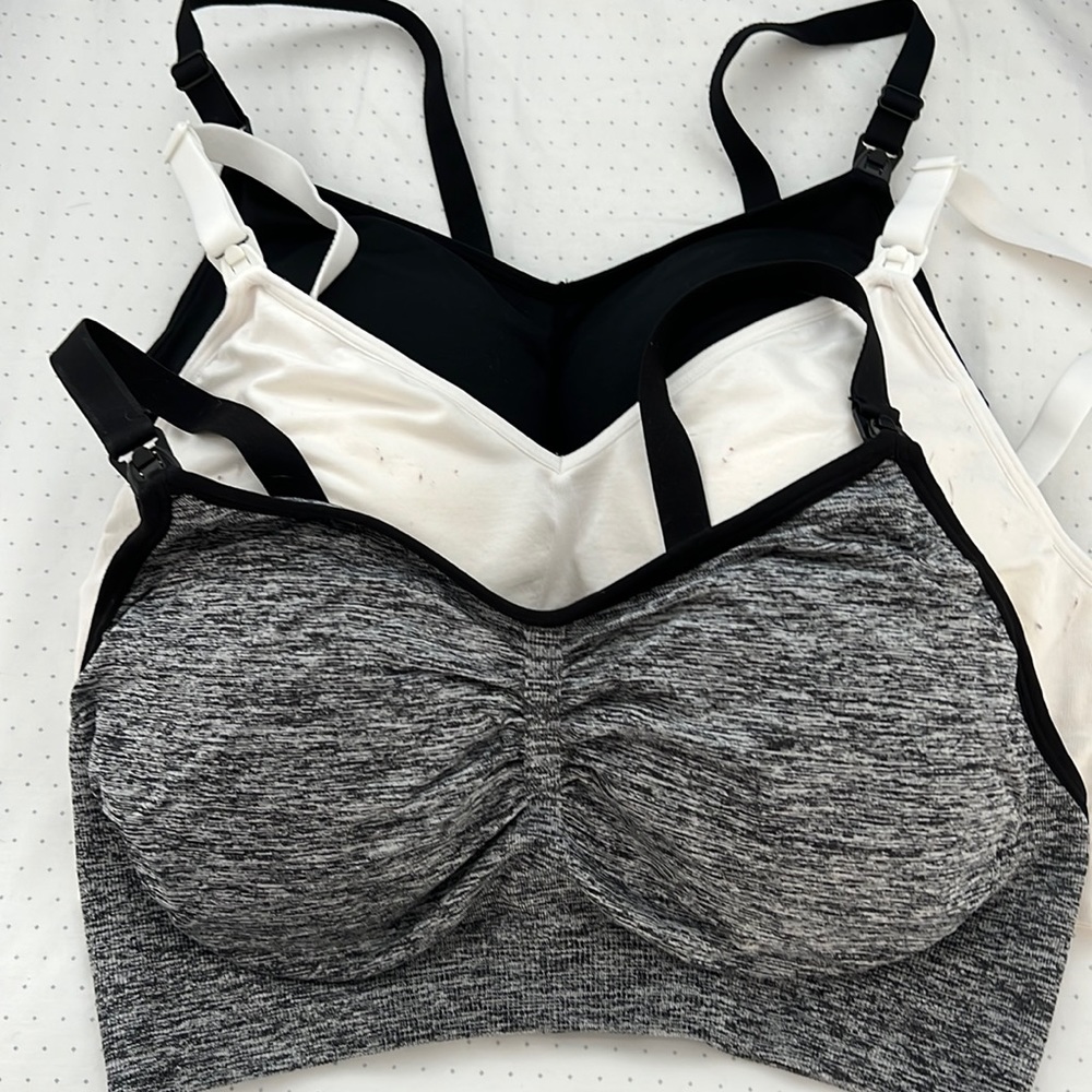 Bundle of 3 Nursing Bras Motherhood Maternity/Target